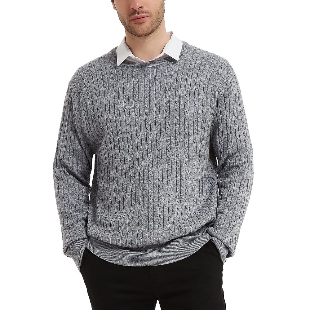 Crew Neck Casual Sweater