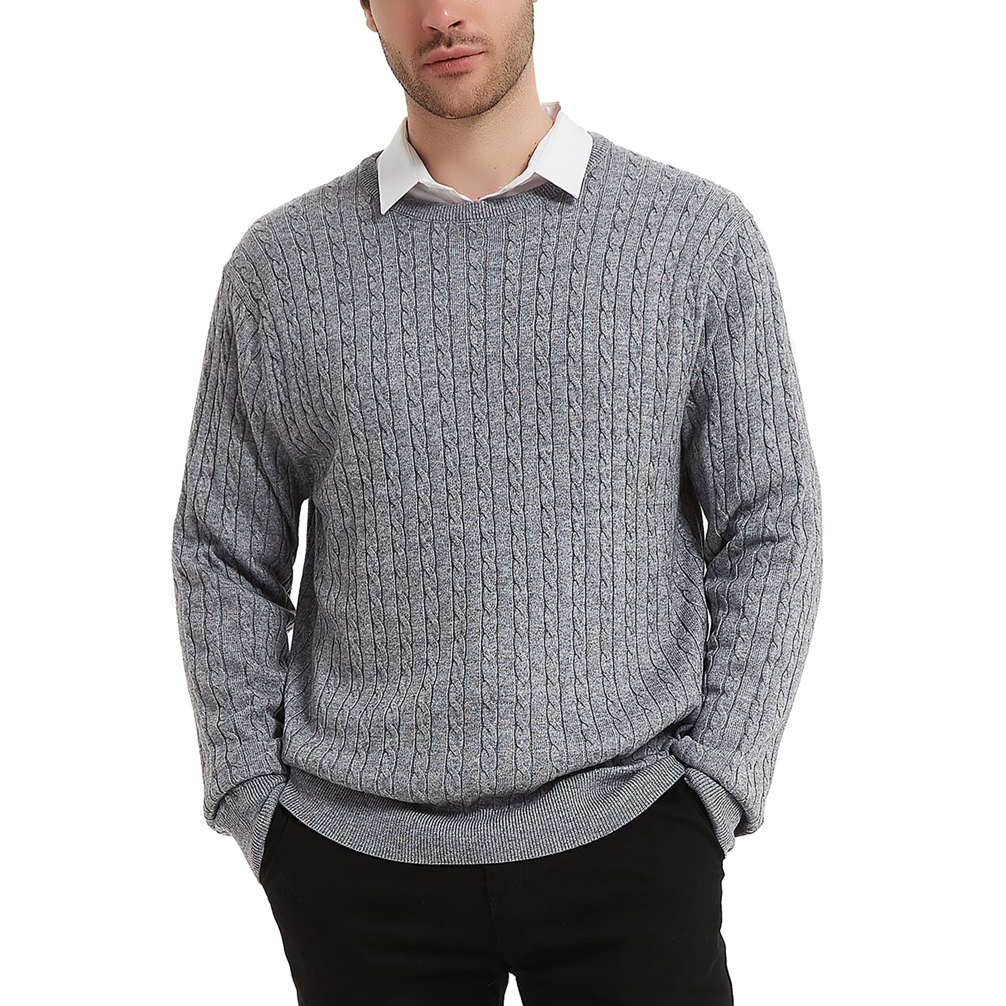 Crew Neck Casual Sweater