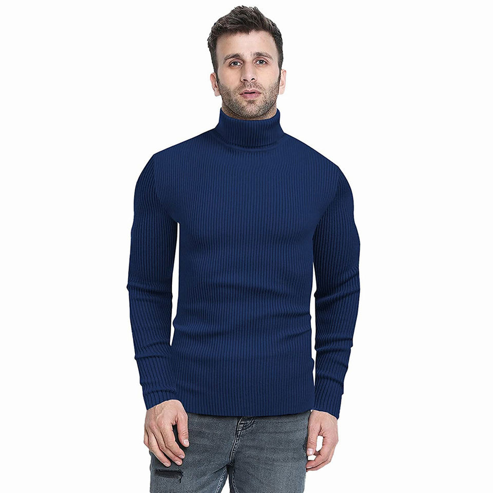 Mock Neck Winter Sweater